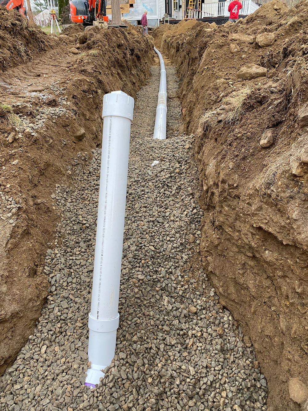 mansfield new sewer line