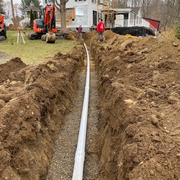 mansfield new sewer line