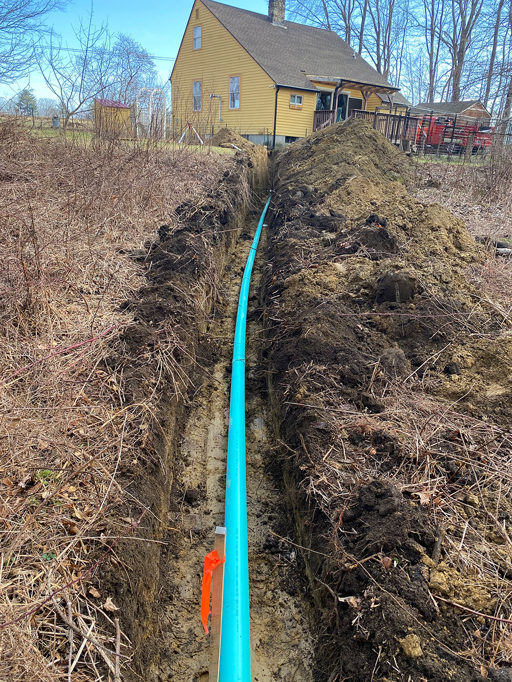 pomfret ct foundation drain lateral